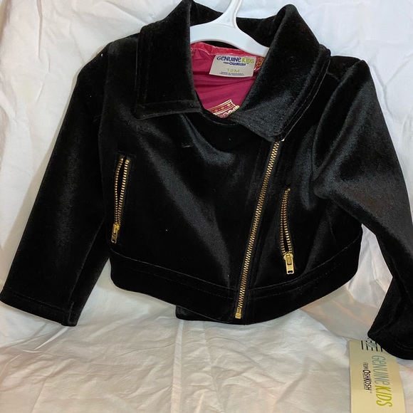 infant biker jacket
